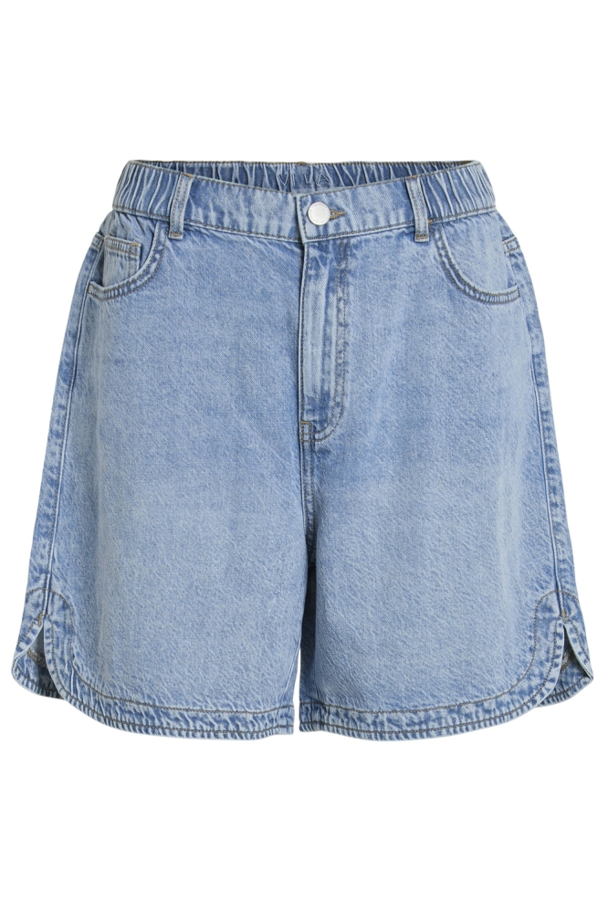 VIKIKI HW DENIM SHORTS LBD 14106814 LIGHT BLUE DENIM